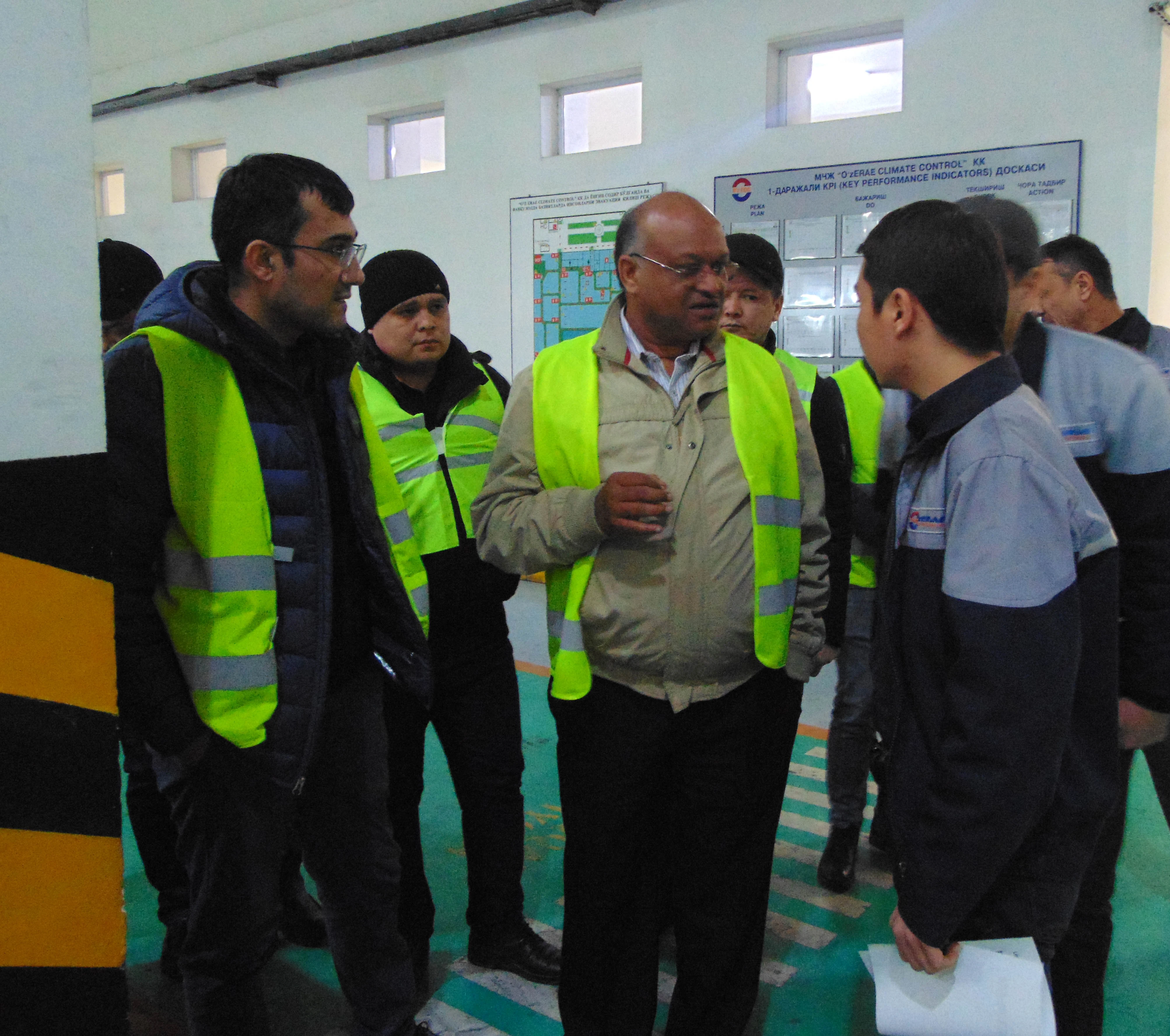 Garg Satyendra Kumar, Director of TATA AUTO COMP SYSTEMS India, visited our company.