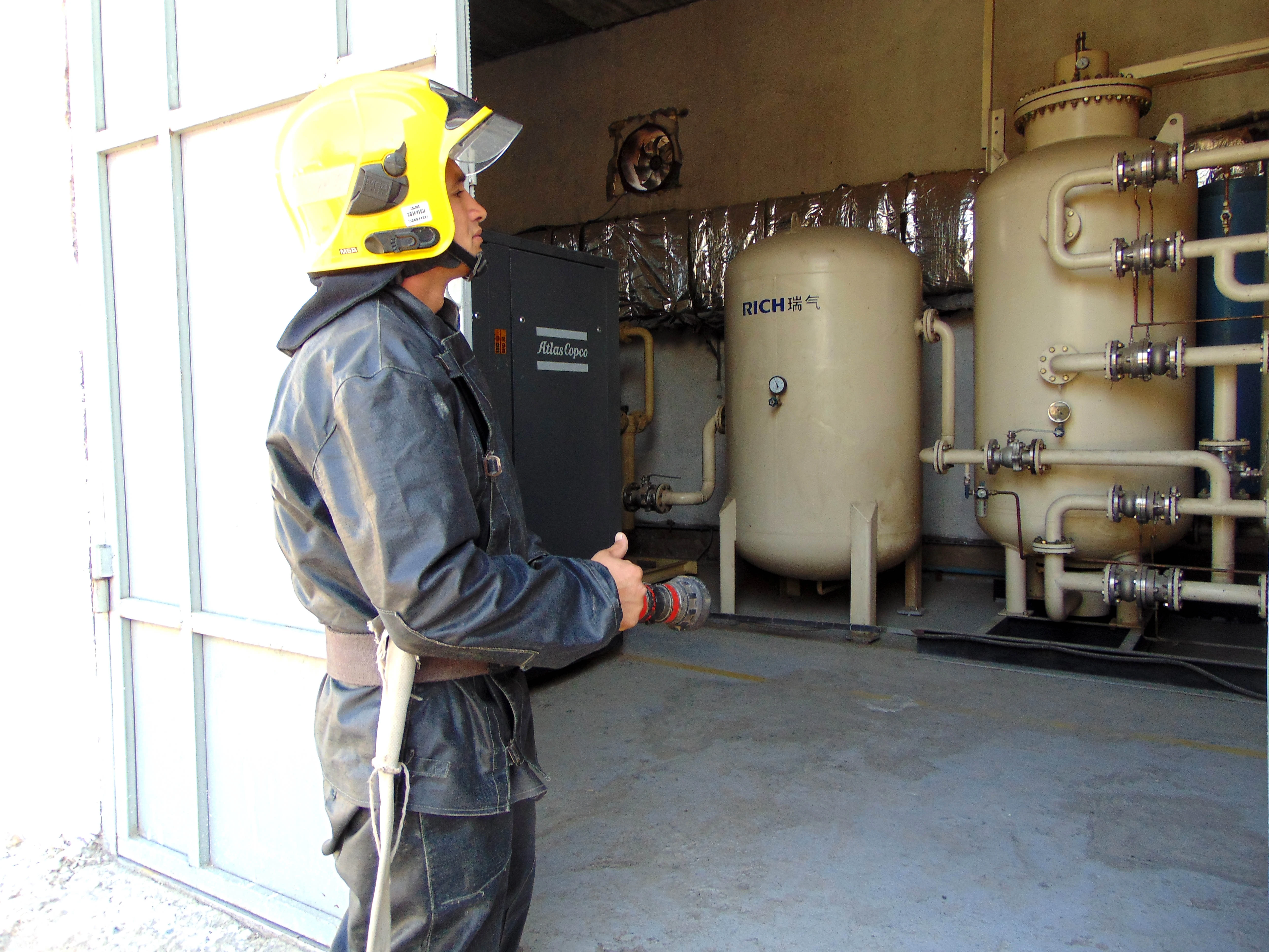 Прошли плановые учения по противопожарной безопасности на заводе "O`ZERA CLIMATE CONTROL". В ней приняли участие пожарные части и сотрудники предприятия.